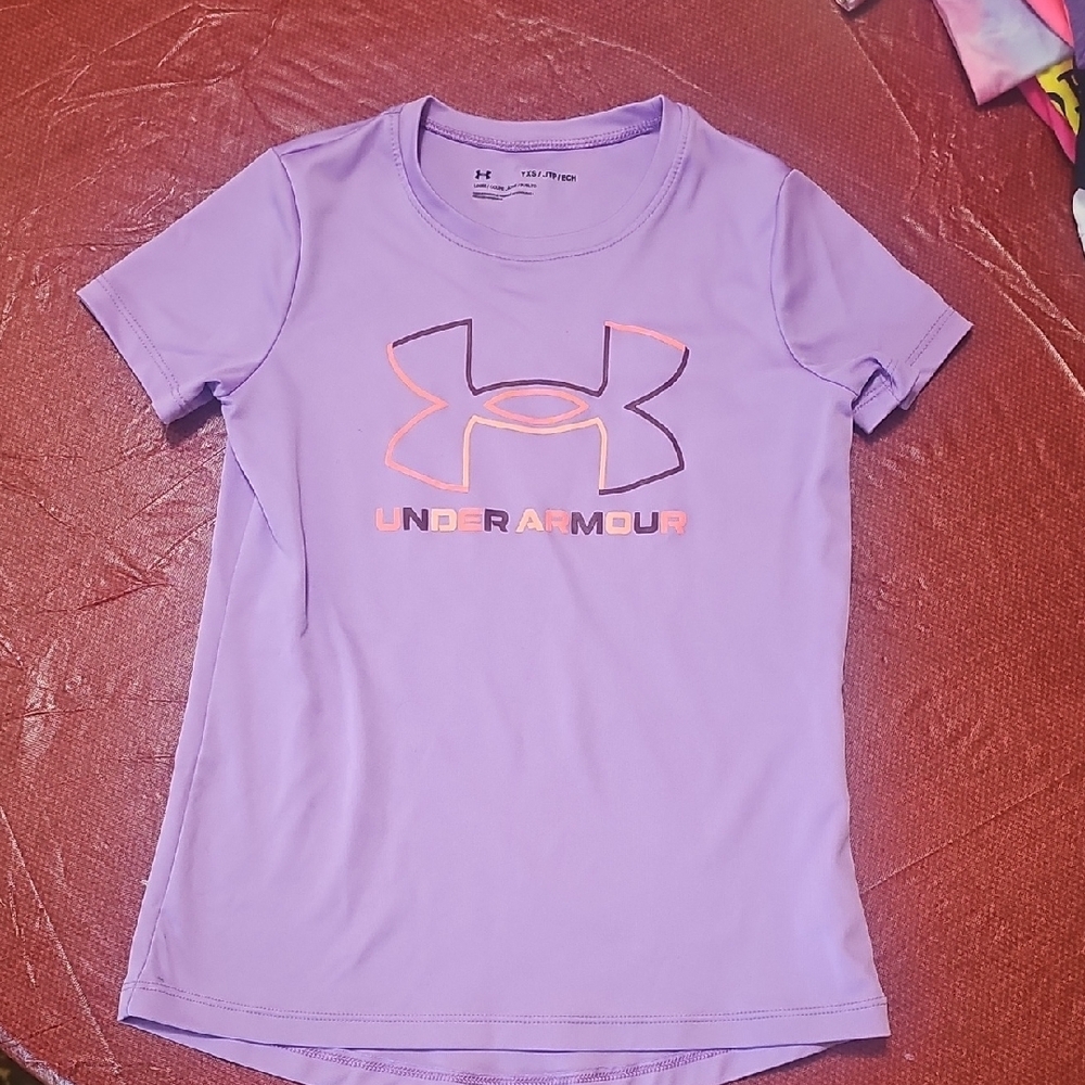 Under Armour Kids Purple T-Shirt